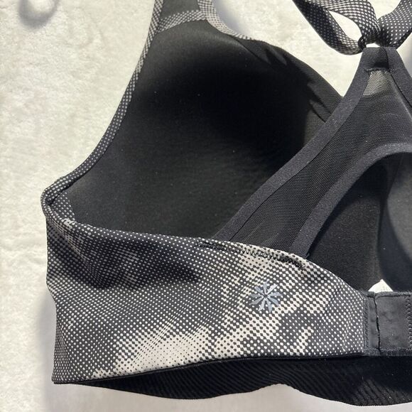 Athleta Women's Advance Sports Bra Molded High Impact Nebula Black Size 40C - Picture 9 of 16